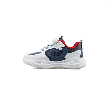 Pepino 1890 Patik Mavi Beyaz Kırmızı Unisex Çocuk Günlük Ayakkabı 1890-PATIK-MAVI-BEYAZ-KIRMIZI Renkli