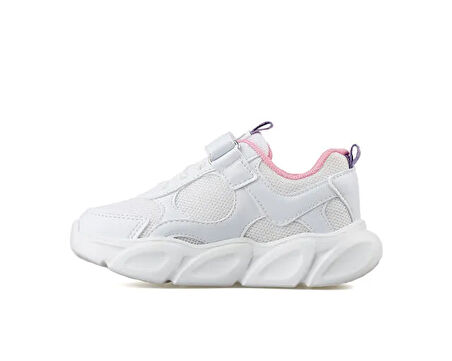 Pepino 1901 Patik Beyaz Pembe Unisex Çocuk Günlük Ayakkabı 1901-PATIK-BEYAZ-PEMBE Beyaz