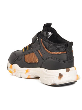 PEPİNO BK25-2063 BEBEK ORTOPEDİ SPOR AYAKKABI SİYAH KAHVE