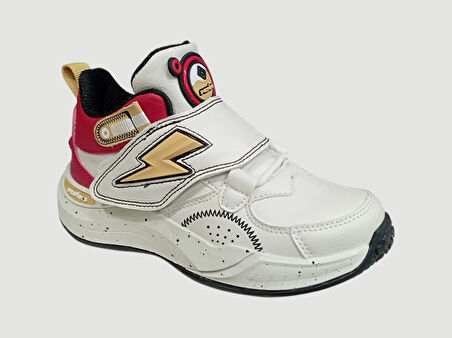 PEPİNO FK25-1828 FİLET ORTOPEDİ SPOR AYAKKABI KREM KIRMIZI