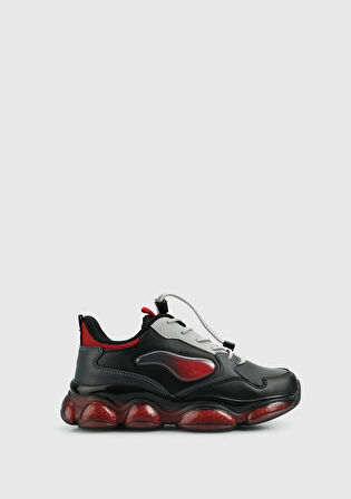 Siyah Erkek Çocuk Sneaker