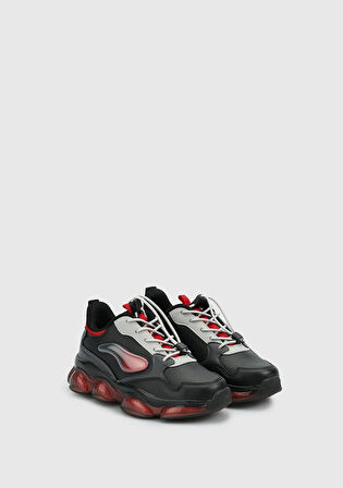 Siyah Erkek Çocuk Sneaker