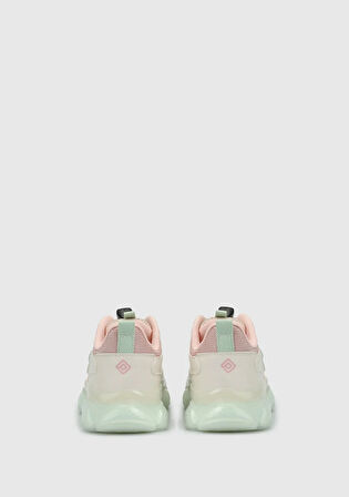 Krem Kız Çocuk Sneaker