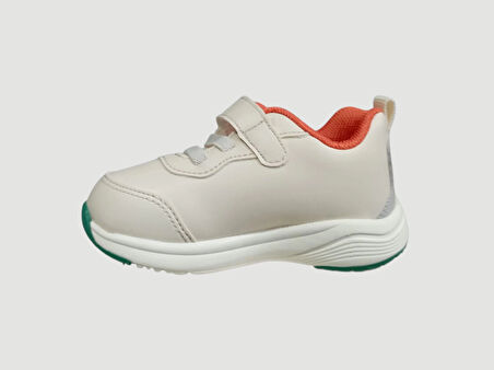 PEPİNO İK25-1931 İLK ADIM ORTOPEDİ SPOR AYAKKABI KREM TURUNCU