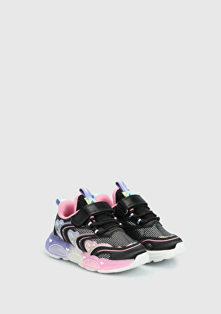 Siyah Erkek Çocuk Sneaker