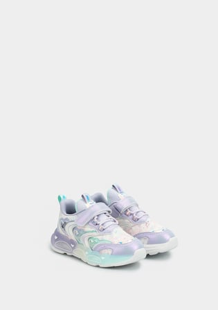Lila Kız Çocuk Sneaker