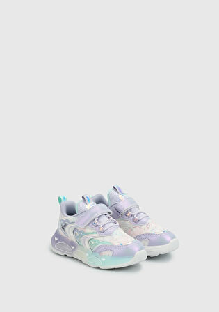 Lila Kız Çocuk Sneaker