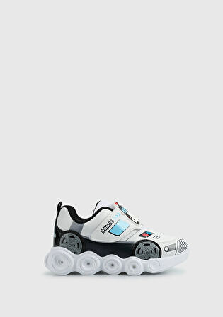 Beyaz-Siyah  Sneaker