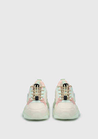 Krem Kız Çocuk Sneaker