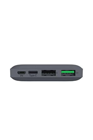 Polosmart PBS101 Micro USB + Type C Girişli 10.000 Mah Powerbank