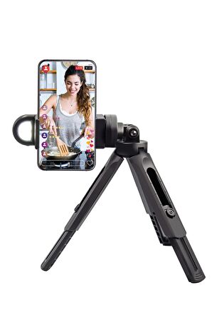 Polosmart PBS109 Blogger Işıklı Tripod Siyah