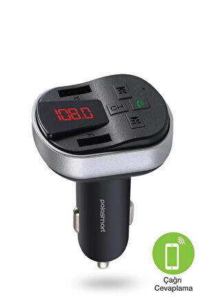 Polosmart PSM106 FM Transmitter Siyah