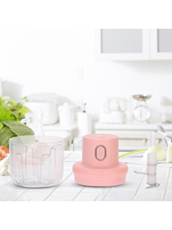 MF Product MF0821 Şarjlı Doğrayıcı Pembe
