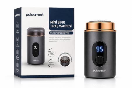 Polosmart Sıfır Tıraş Makinesi - Pürüzsüz Ve Tüysüz Ciltler Koltuk Altı - Bacak - Özel Bölge Kullanım