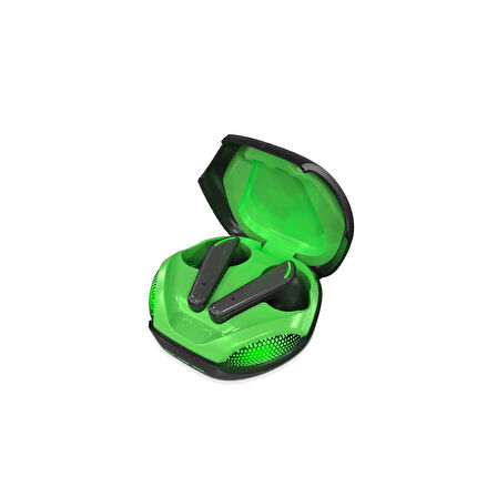 Polosmart PGS104 Kablosuz Kulak İçi Dokunmatik TWS Bluetooth 5.3 Gaming Oyuncu Kulaklık Siyah