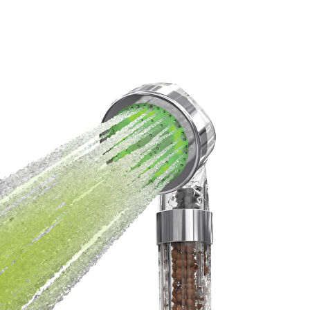 House Pratik HP51 Isıya Duyarlı LED Işıklı Duş Başlığı Gümüş