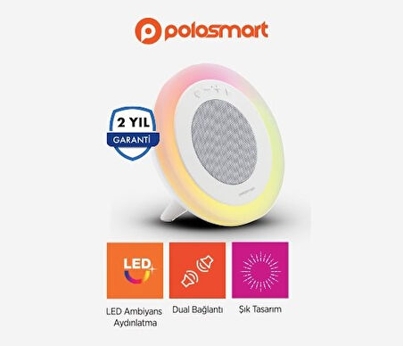 Polosmart FS87 Bluetooth Hoparlör Led Ambiyans Aydınlatma