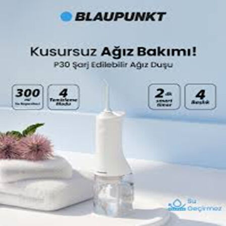 BLAUPUNKT P30 Şarj Edilebilir Ağız Duşu
