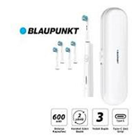 Blaupunkt P20 Döner Başlıklı Stantlı Şarjlı Diş Fırçası