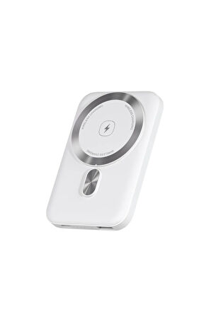 Polosmart PBS124 5.000 Mah Magsafe Taşınabilir Şarj Cihazı Beyaz