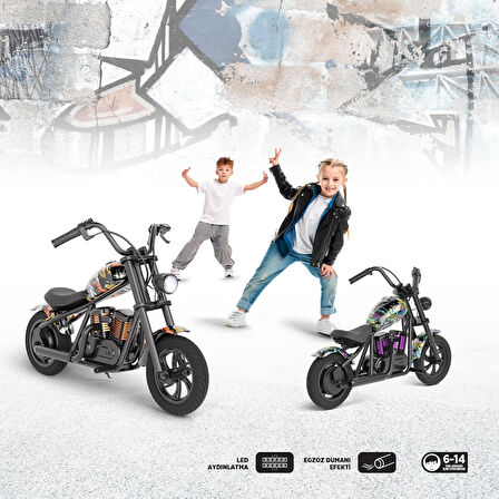 Corby Jetty 300 R240X Pro Elektrikli Mini Çocuk Motoru 160W Turuncu
