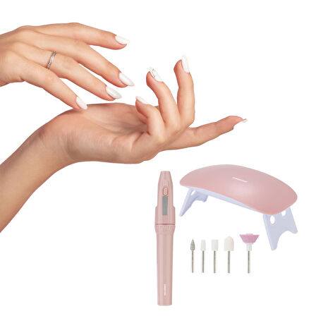 Polosmart PBS700 El ve Ayak Bakım Seti Pembe