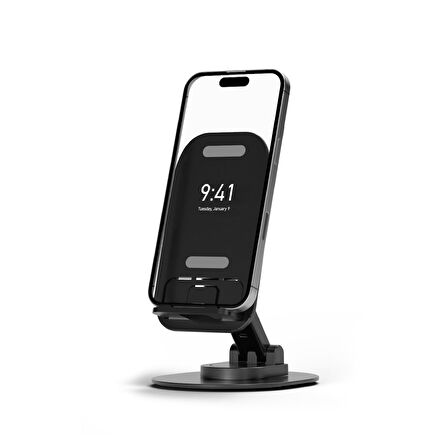 Polosmart PBS140 Telefon Tablet Standı 60° Ayarlanabilir 1000g Taşıma Kapasiteli Siyah