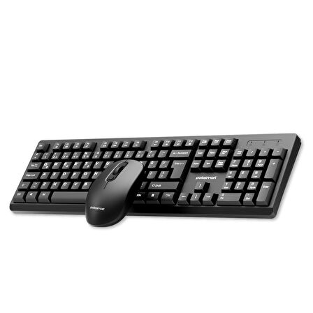 Polosmart PSK13 Kablosuz Klavye & Mouse Set Siyah