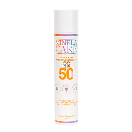 Minela Care Spf 50 Bebek ve Çocuk Güneş Kremi 110 gr