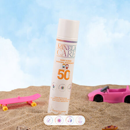 Minela Care Spf 50 Bebek ve Çocuk Güneş Kremi 110 gr