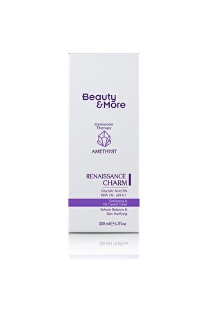 Beauty&more Ametist Renaıssance Charm Gözenek Sıkılaştırıcı Ve Arındırıcı Tonik 200 Ml Glycolic Acid