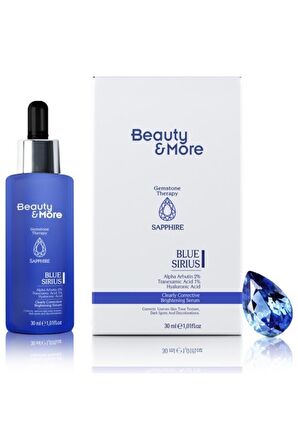 Safir Blue Sirius Aydınlatıcı & Leke Karşıtı Serum 30 Ml Alpha Arbutin 2% + Tranexamic A