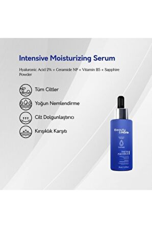 Beauty&more Safir Thetis Aquarius Yoğun Nemlendirici Serum 30 ml Hyaluronic Acid 2% Ceramide Np