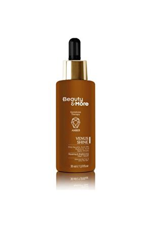 Beauty&more Amber Venüs Shine Onarıcı Ve Aydınlatıcı Serum 30 Ml Vit C 10%+ Ethyl Ascorbic Acid + Al