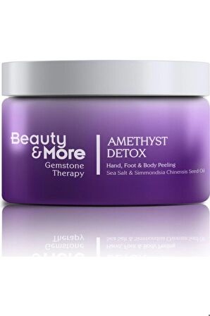 Beauty&more Ametist Detox El, Ayak Ve Vücüt Peelingi 300 G Sea Salt + Simmondsia Chinensis Seed Oil+