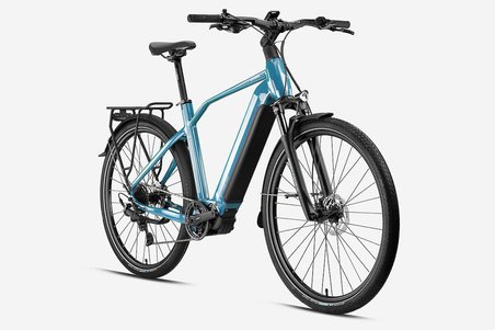 KRON ZEON - 28" - TREKKING 18' - 9 Vites - Elektrikli - H.Disc - Mavi - Bej