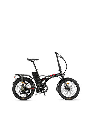 Kron Elektrone Pasific 20 Jant E-Bike  MD 7 Vites Elektrikli Katlanır Bisiklet Nardo Gri/Siyah