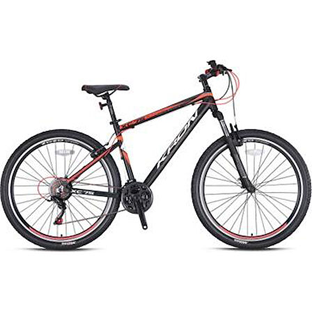 KRON XC 75 - 26  MTB - 14' - 21 Vites - M.Disc - Mat Siyah-Neon Turuncu/Bej