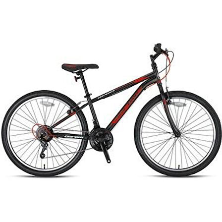 XC 75 - 26" MTB - 14' - 21 Vites - V.B. - Mat Siyah-Kırmızı/Bej