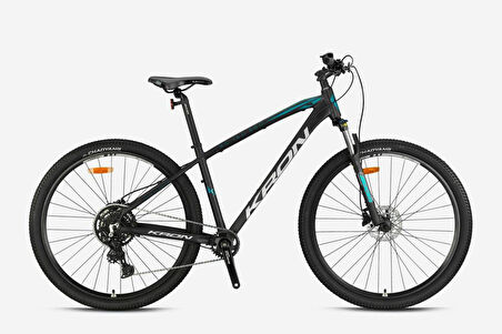 Kron XC 150 Pro Hidrolik Disk 29 Jant 1x9 Vites 17 inç Mat Siyah - Turkuaz