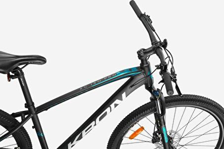 Kron XC 150 Pro Hidrolik Disk 29 Jant 1x9 Vites 17 inç Mat Siyah - Turkuaz