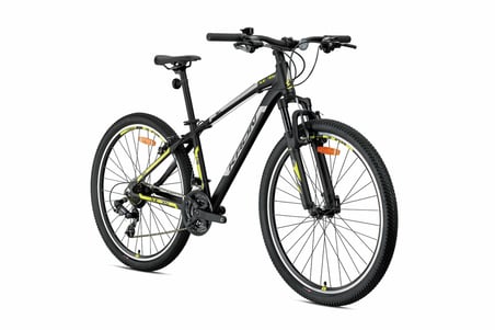 XC 75 - 27.5  MTB - 17' - 21 Vites - V.Brake - Mat Siyah/Bej-Neon Sarı