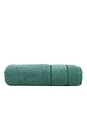 Green Black Eliza Banyo Havlusu %100 Pamuk Air Twist Yeşil 80x150 Cm