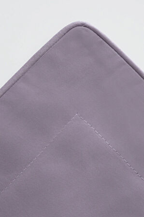 Green Black Sofia Çift Kişilik Nevresim Takımı %100 Pamuk Saten 210 TC Lila-Mor