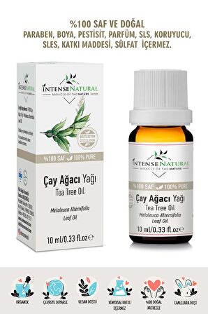 Çay Ağacı Yağı 10 ML %100 Saf Doğal Ve Organik Aromaterapi Esansiyel Bitkisel Uçucu Vegan Yağ Yerli