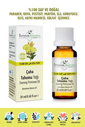 Çuha Çiçeği Tohumu Yağı 20 ml %100 Saf Doğal Organik Bitkisel Soğuk Sıkım Sabit Yerli Akşam Çiçeği