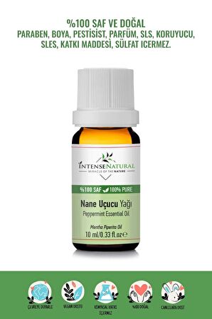 Nane Uçucu Yağı 10 ml %100 Saf ve Doğal Peppermint Essential Oil