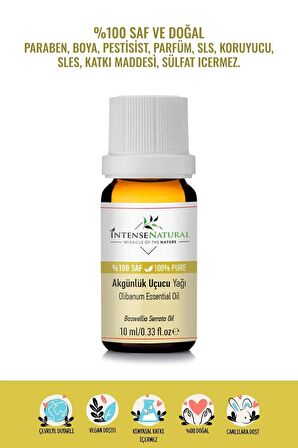 Akgünlük (Sığla) Uçucu Yağı 10 ml %100 Saf ve Doğal Ak Günlük Olibanum Essential Oil