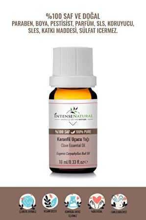 Karanfil Uçucu Yağı 10 ml %100 Saf ve Doğal Clove Bud Essential Oil