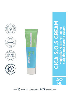CICA S.O.S CREAM (Yenidoğan/Bebek/Çocuk Ve Yetişkin Kullanımına Uygun) 40 ml